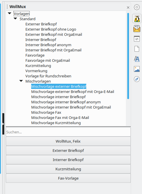 Umstellung Von Ms Word Vorlagen Wollmux Handbuch